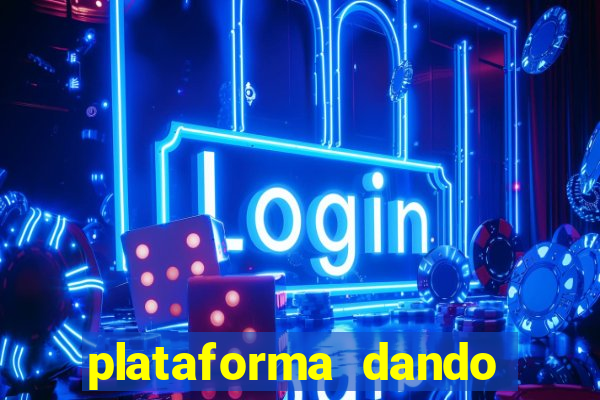 plataforma dando bonus de cadastro